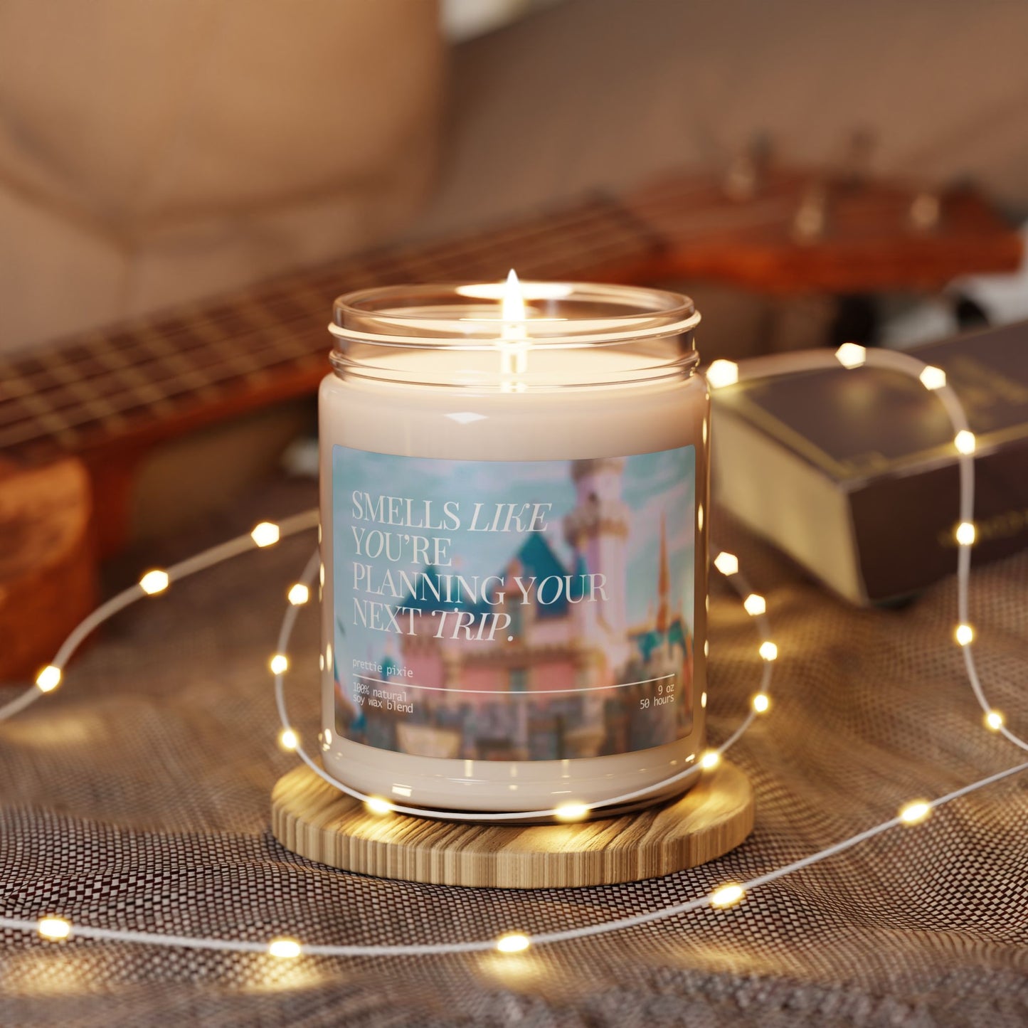 Your Next DLR Trip Candle (Black Lid)