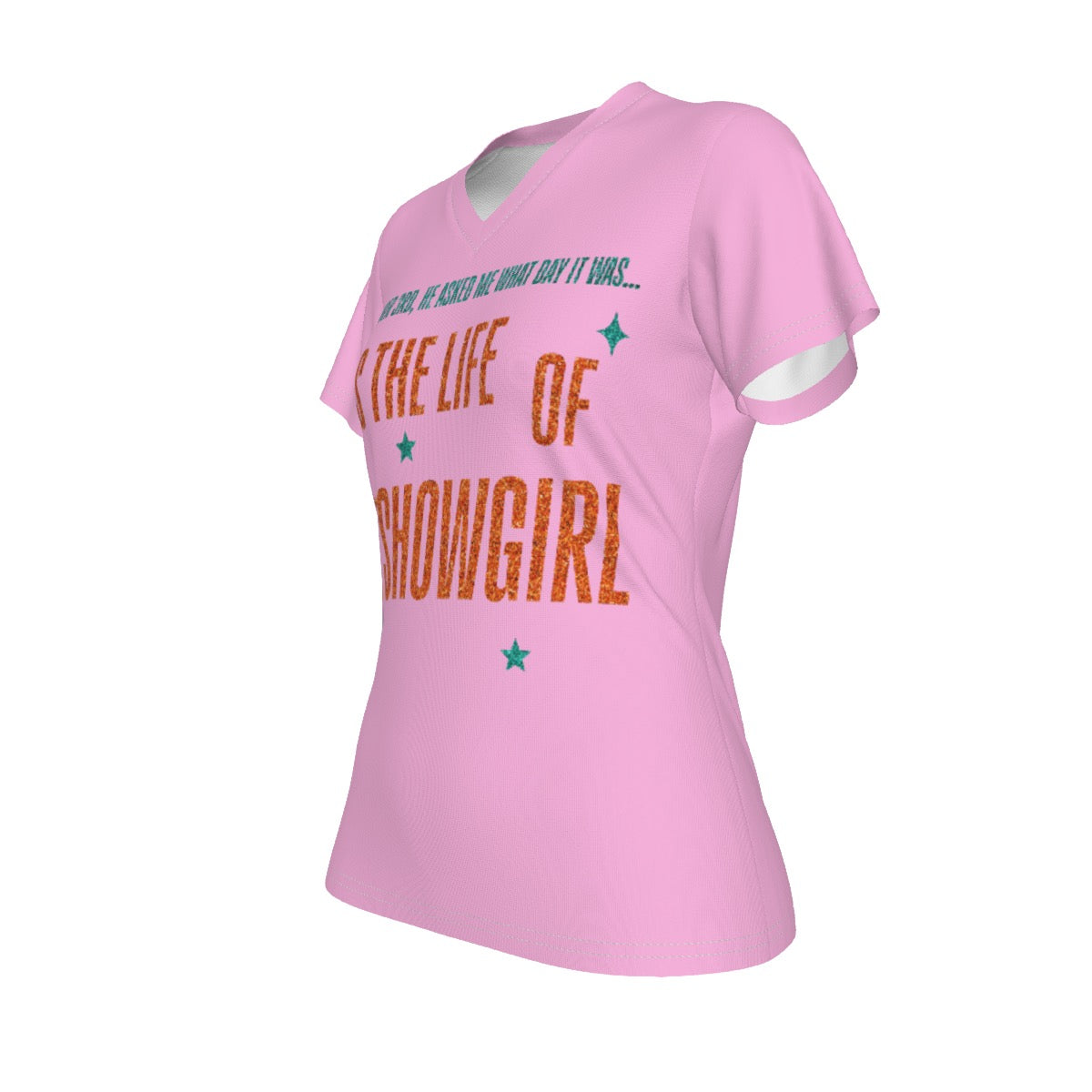 October Showgirl V-Neck T-shirt