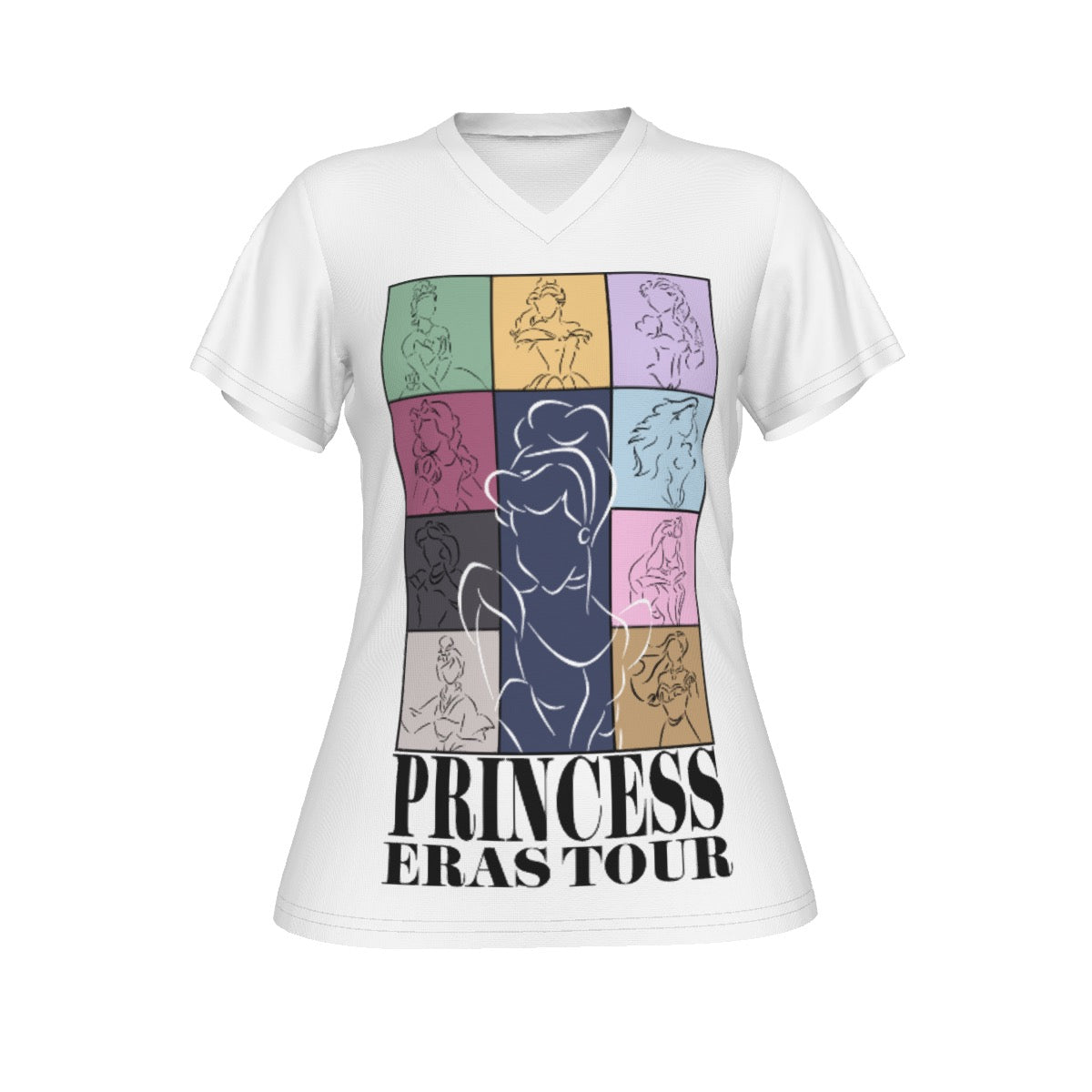Princess Eras V-Neck T-Shirt