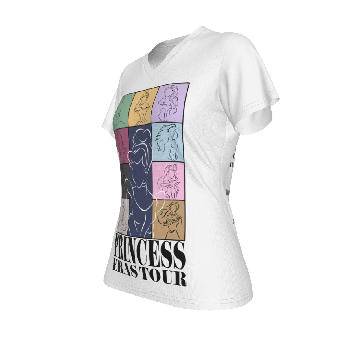 Princess Eras V-Neck T-Shirt