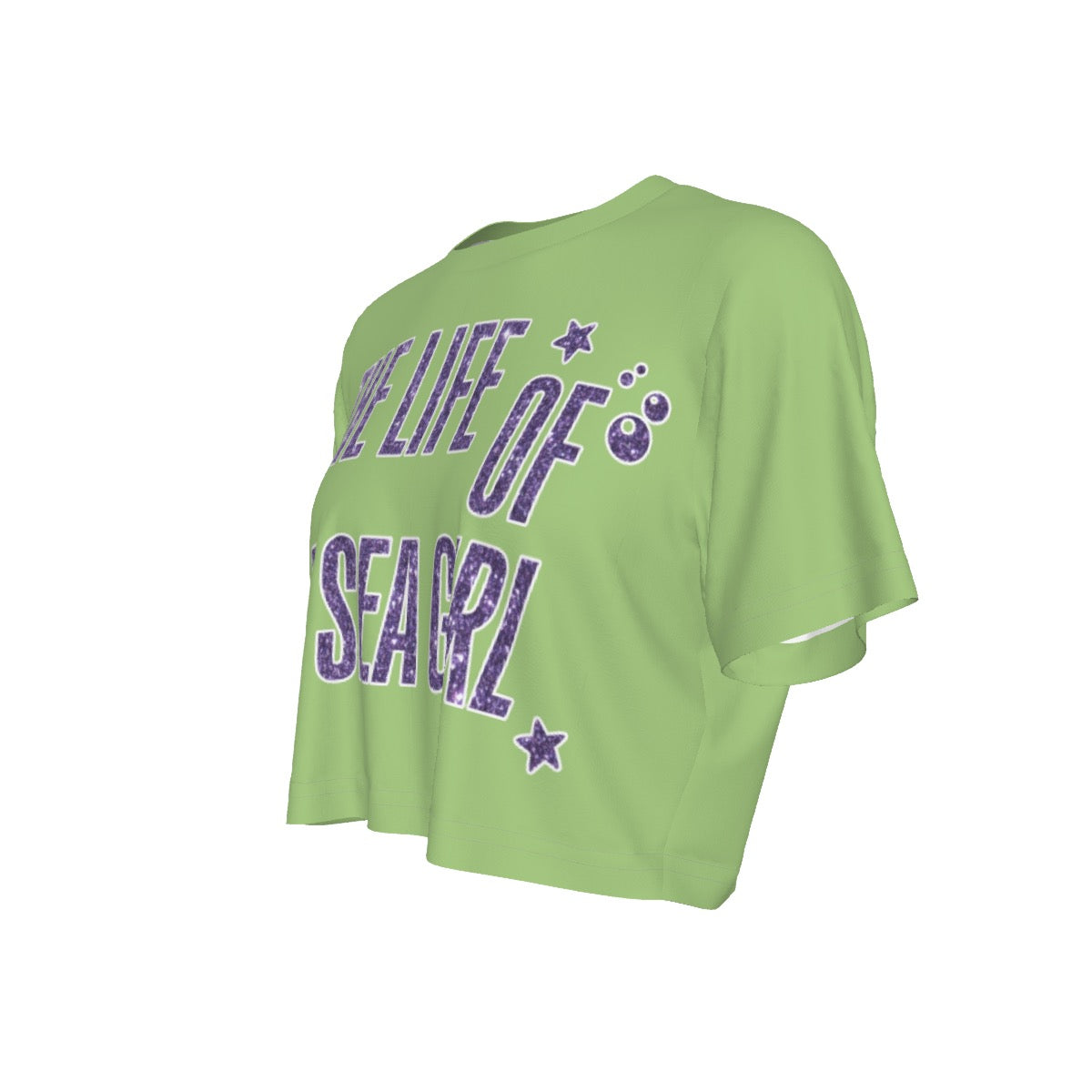 Sea Girl Cropped T-Shirt