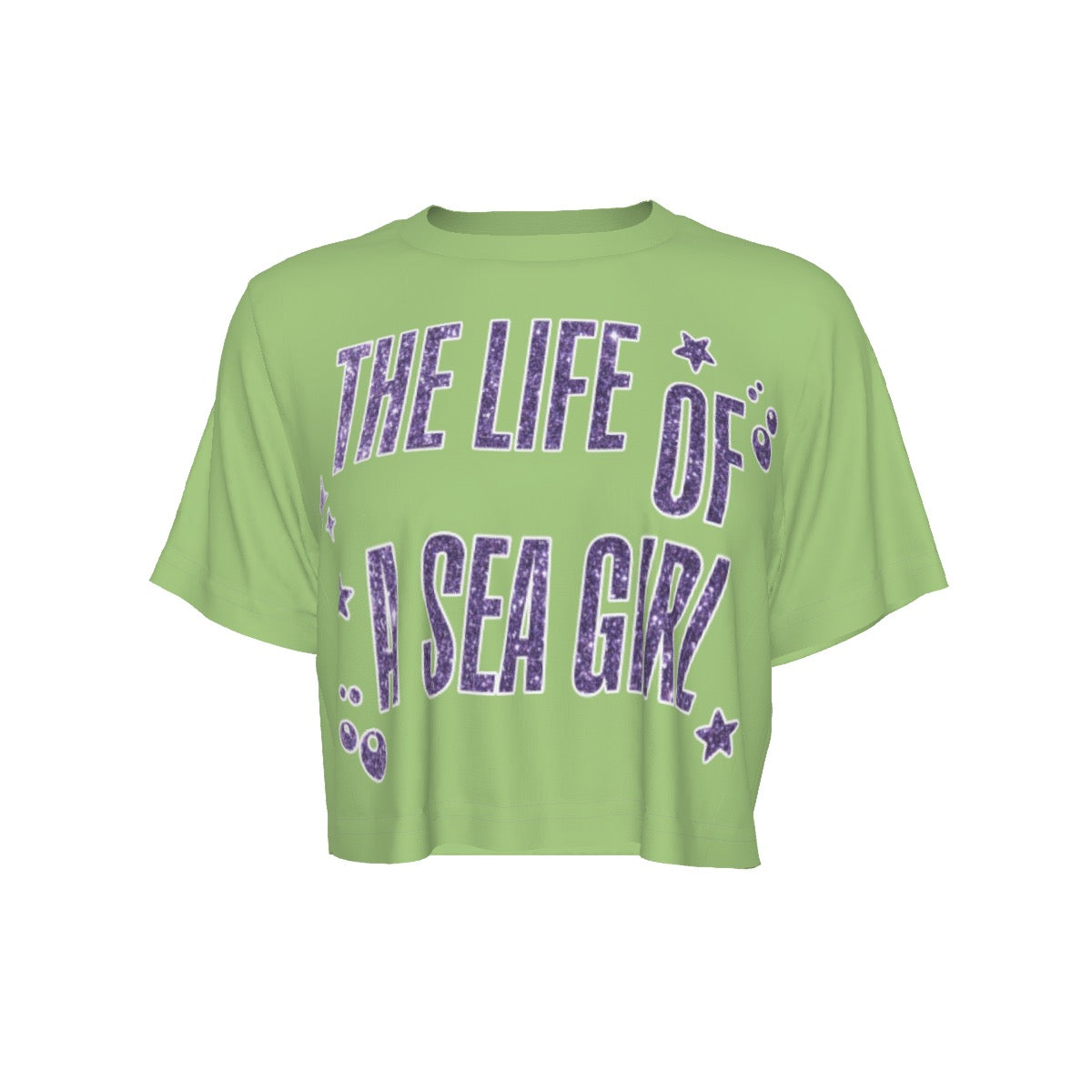 Sea Girl Cropped T-Shirt