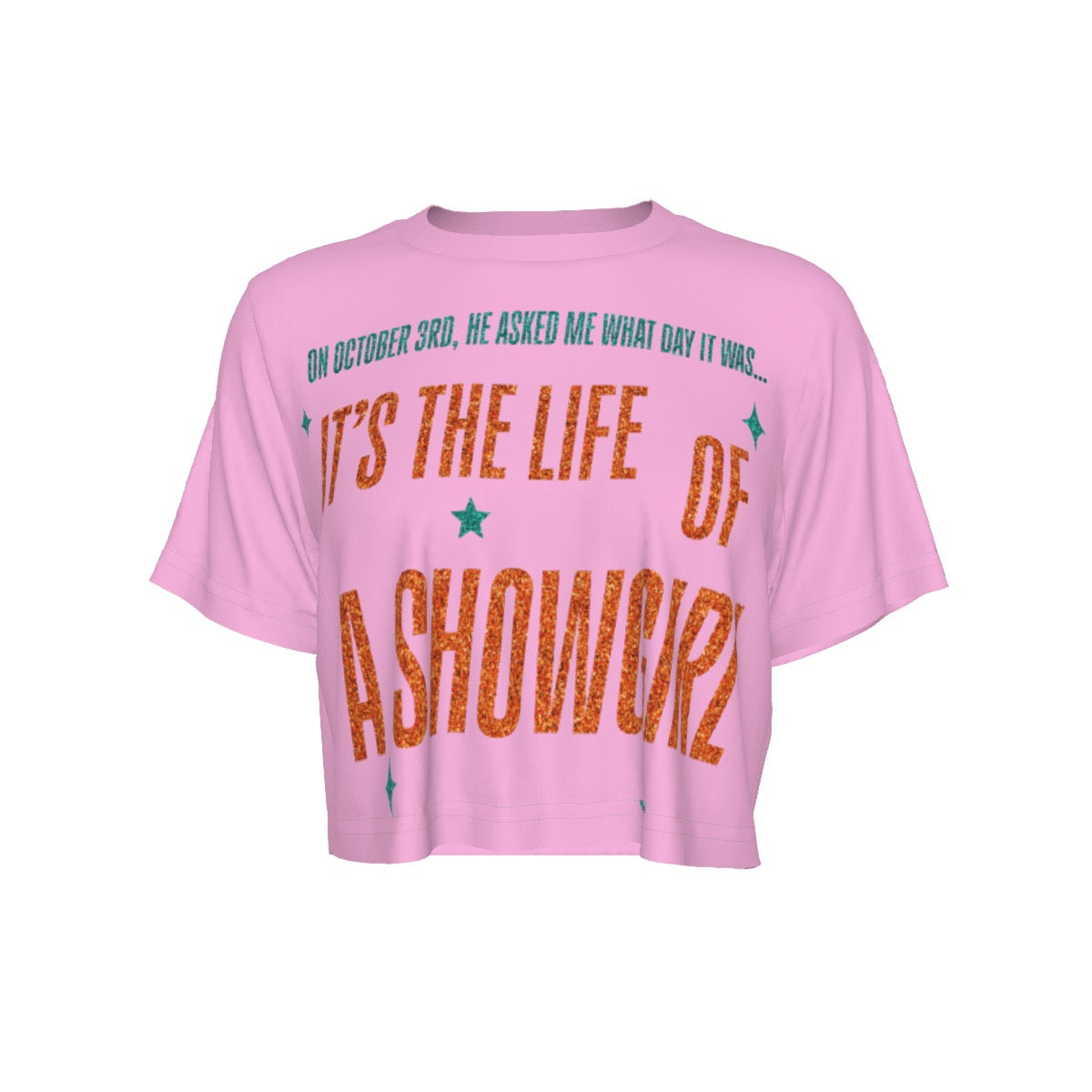 October Showgirl Cropped T-Shirt