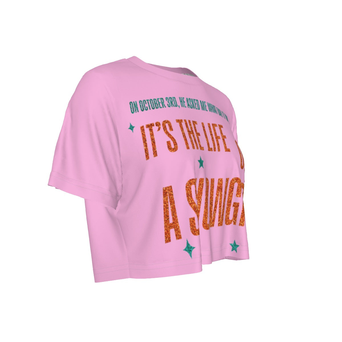 October Showgirl Cropped T-Shirt