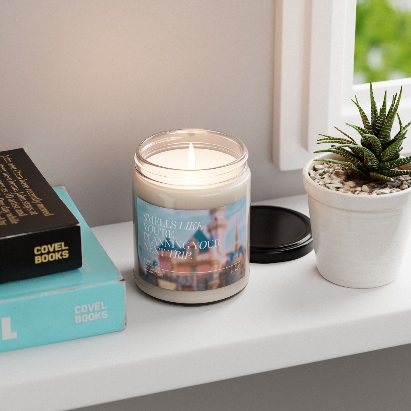 Your Next DLR Trip Candle (Black Lid)