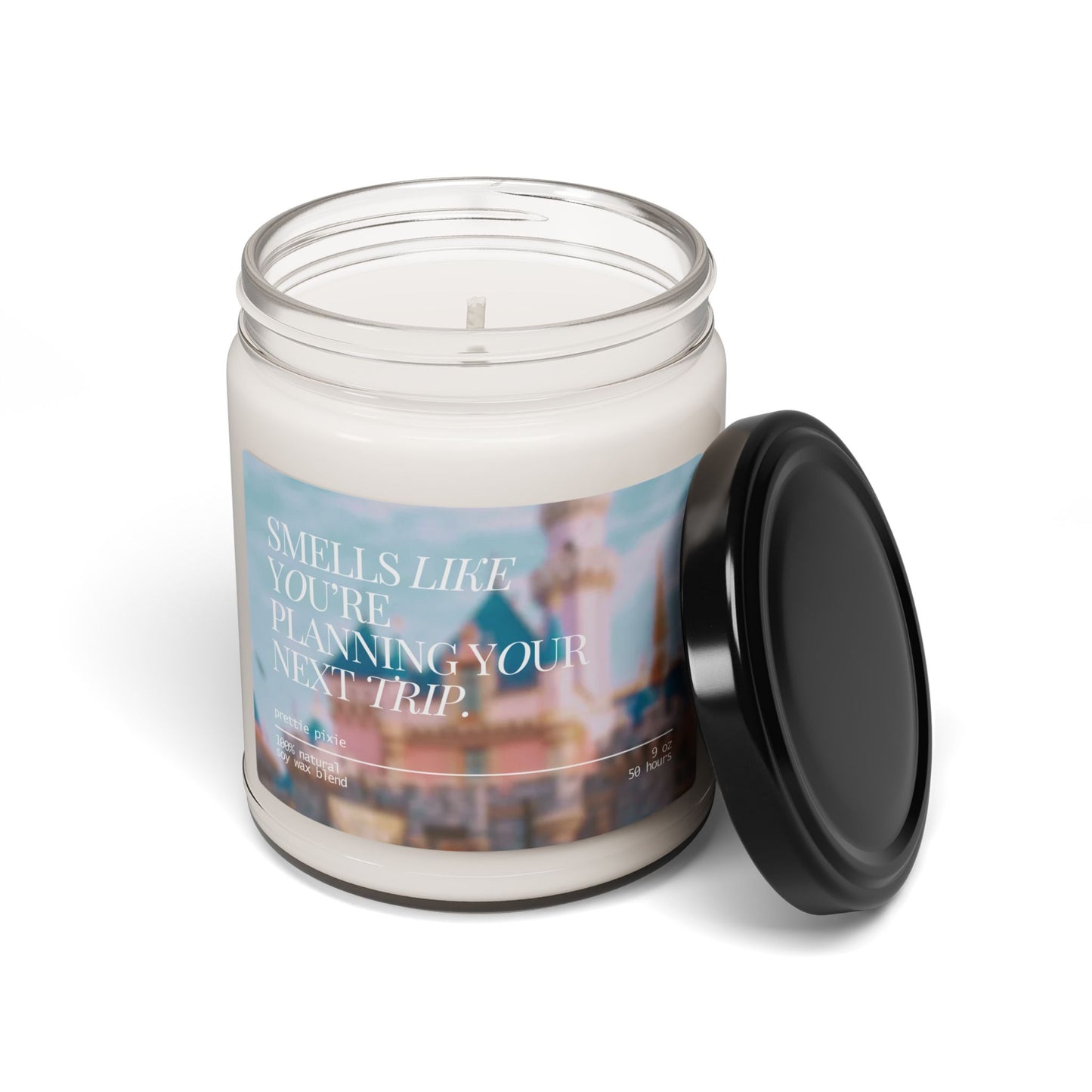 Your Next DLR Trip Candle (Black Lid)