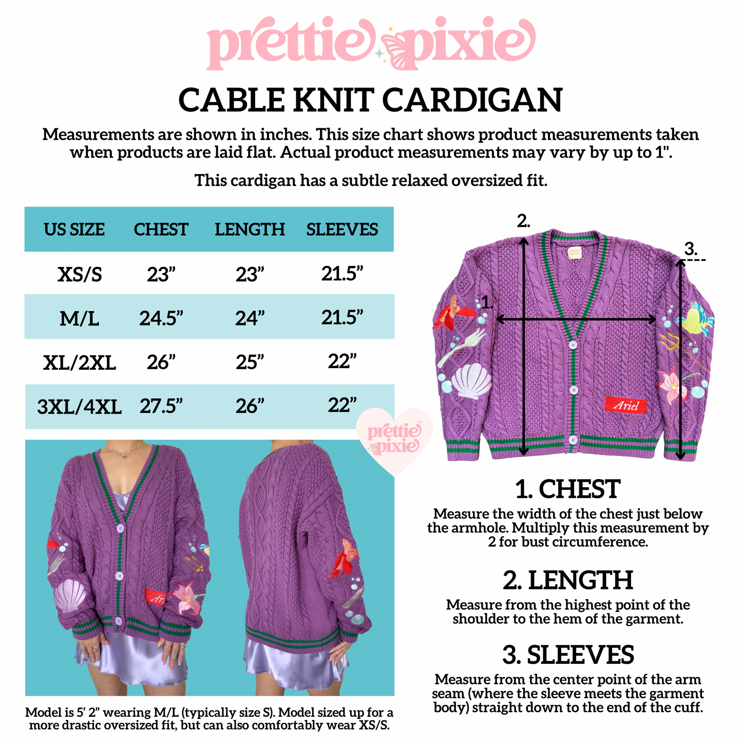 Ariel Cardigan (2 in Stock)