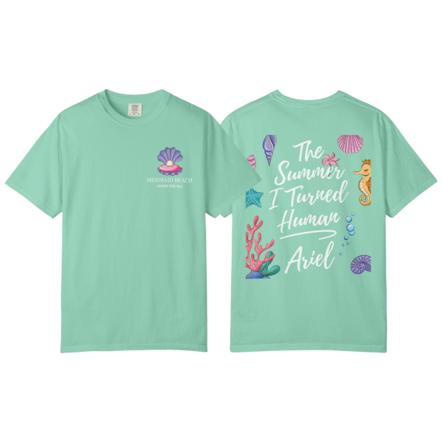 The Summer I Turned Human T-Shirt | Adult Comfort Colors Unisex