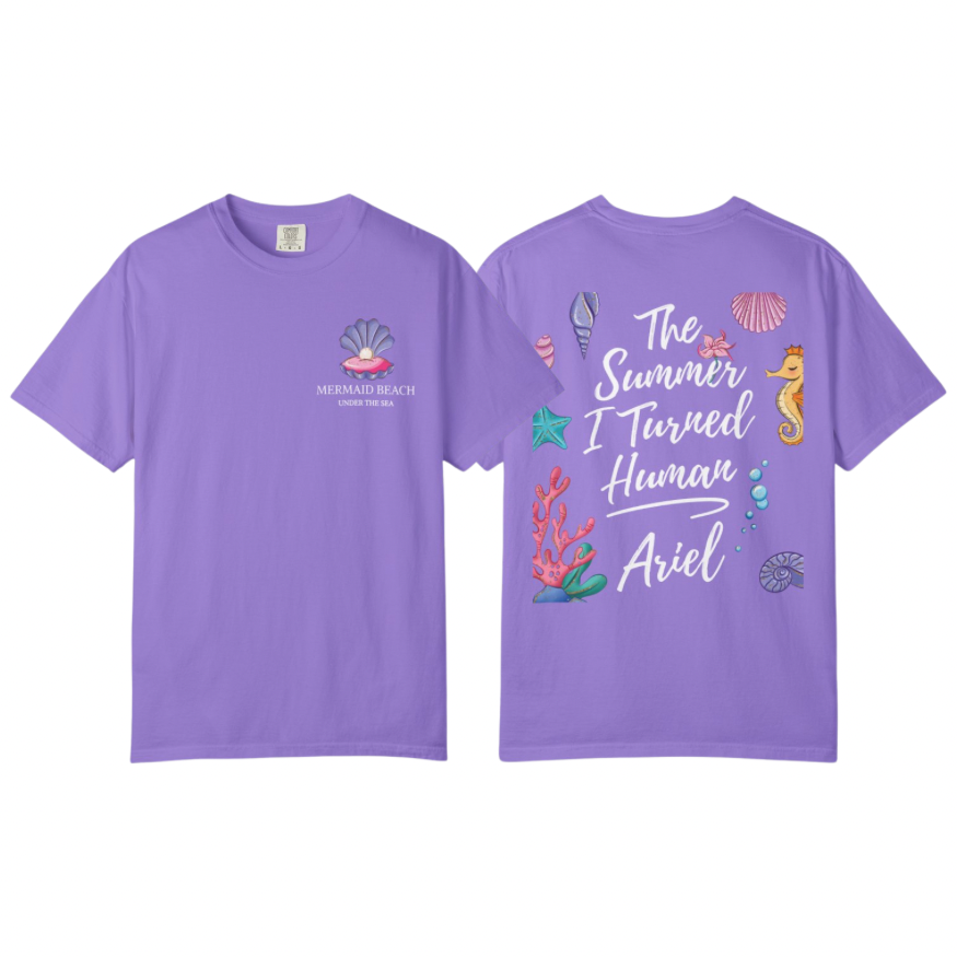 The Summer I Turned Human T-Shirt | Adult Comfort Colors Unisex