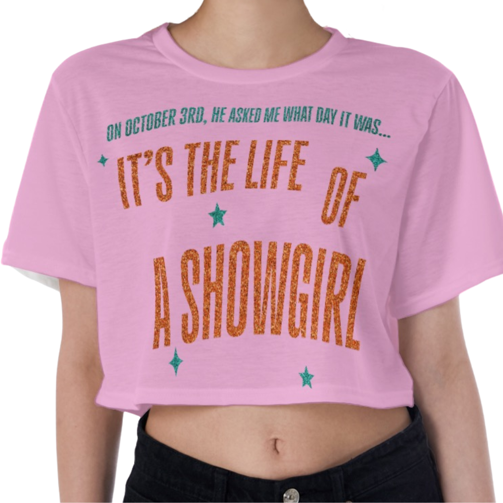 October Showgirl Cropped T-Shirt