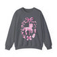 Coquette Carousel Sweatshirt (Pink) | Adult Gildan Unisex