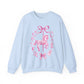 Coquette Carousel Sweatshirt (Pink) | Adult Gildan Unisex