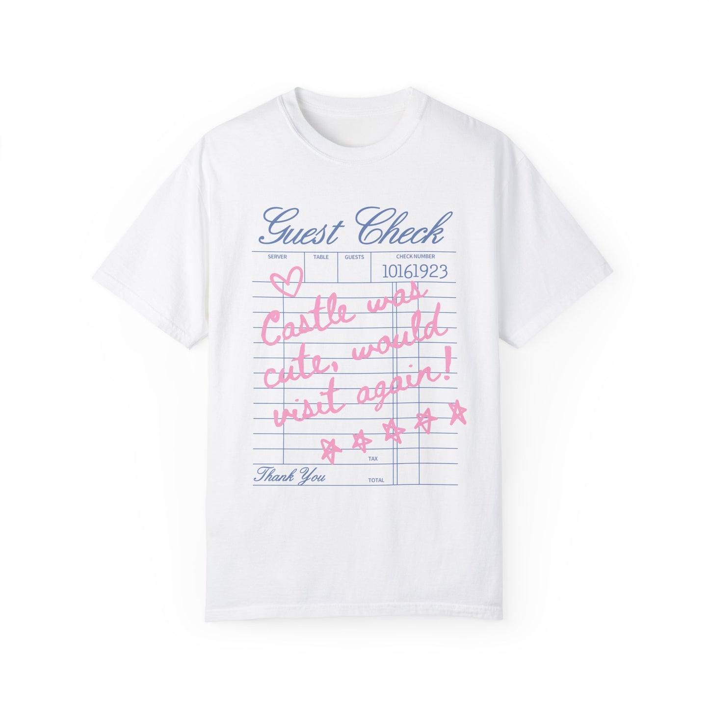 Guest Check T-Shirt | Adult Comfort Colors Unisex