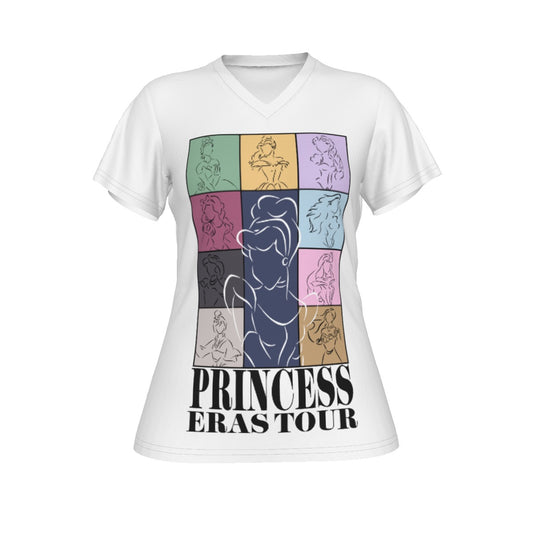Princess Eras V-Neck T-Shirt