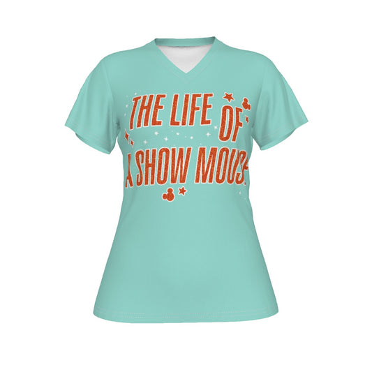 Show Mouse V-Neck T-Shirt
