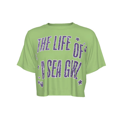 Sea Girl Cropped T-Shirt