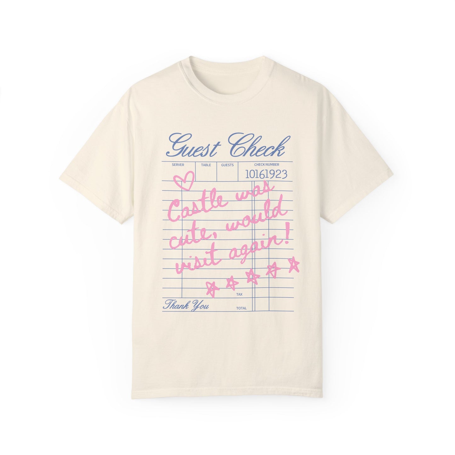 Guest Check T-Shirt | Adult Comfort Colors Unisex