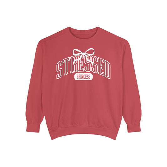 Stressed Princess Sweatshirt | Adult Comfort Colors Unisex