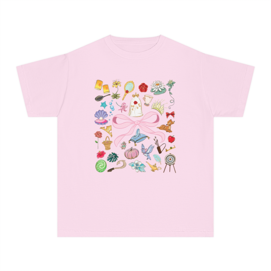 Storybook Princess T-Shirt | Youth Comfort Colors Unisex