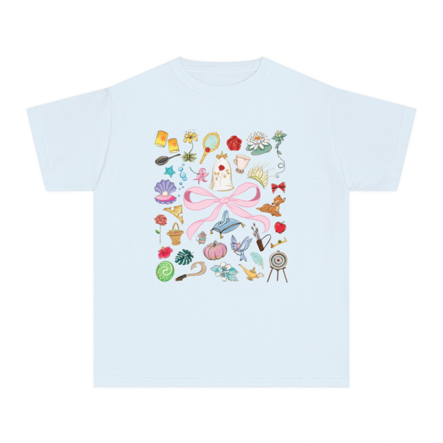 Storybook Princess T-Shirt | Youth Comfort Colors Unisex