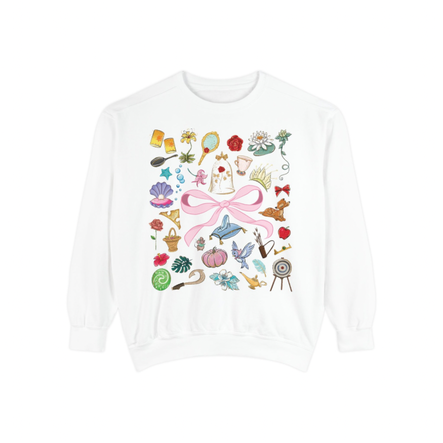 Storybook Princess Sweatshirt | Adult Comfort Colors Unisex