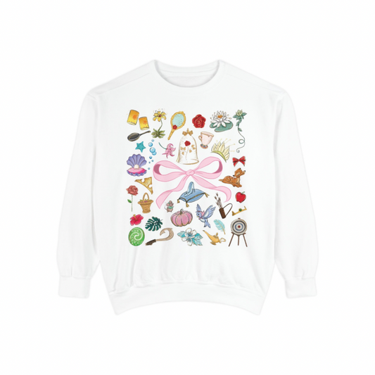 Storybook Princess Sweatshirt | Adult Comfort Colors Unisex