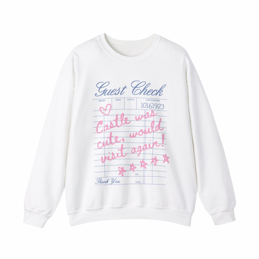 Guest Check Sweatshirt | Adult Gildan Unisex