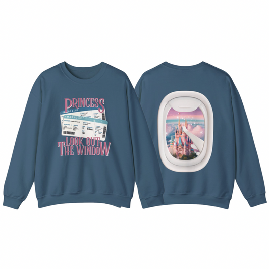 Window Seat Princess (Orlando) Sweatshirt | Adult Gildan Unisex