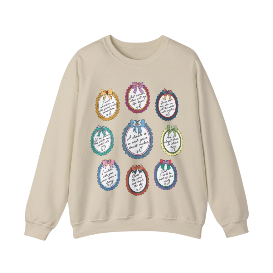 Dreamy Princess Sweatshirt (No Sleeve Detail) | Adult Gildan Unisex