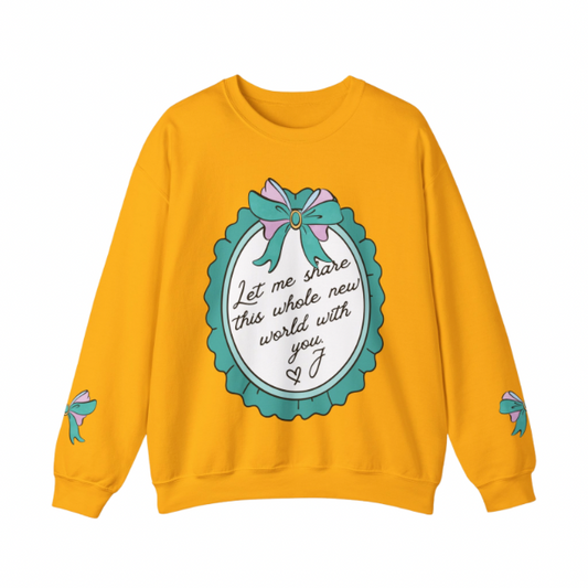 Whole New World Sweatshirt | Adult Gildan Unisex