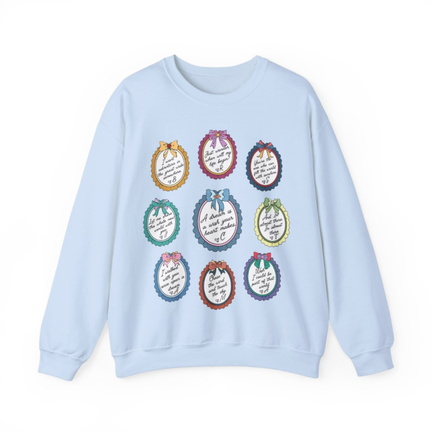 Dreamy Princess Sweatshirt (No Sleeve Detail) | Adult Gildan Unisex