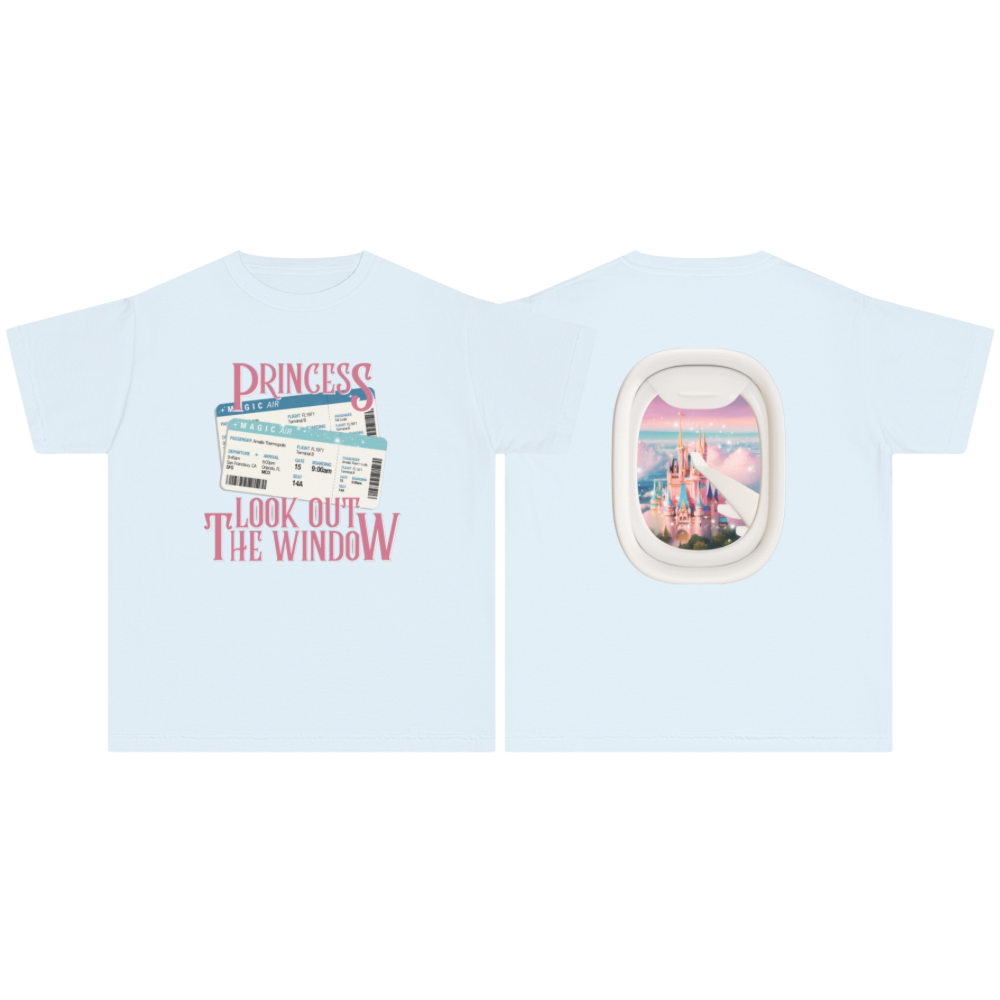 Window Seat Princess (Orlando) T-Shirt | Youth Comfort Colors Unisex