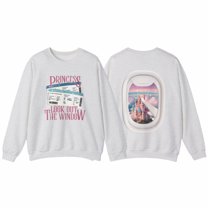 Window Seat Princess (Orlando) Sweatshirt | Adult Gildan Unisex