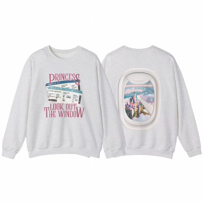 Window Seat Princess (Anaheim) Sweatshirt | Adult Gildan Unisex