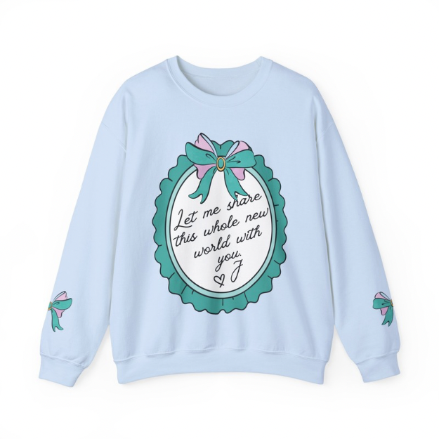 Whole New World Sweatshirt | Adult Gildan Unisex