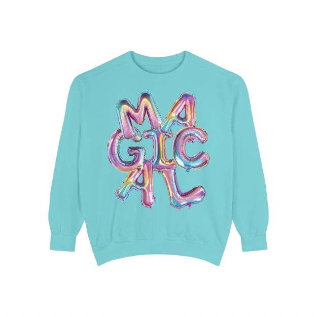 Magical Balloons Sweatshirt | Adult Comfort Colors Unisex