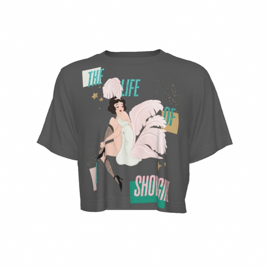 Fairest Showgirl Princess Cropped T-Shirt