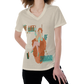 Dreamy Showgirl Princess V-Neck T-Shirt