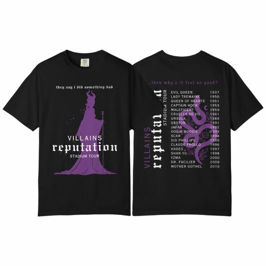 Villains Reputation T-Shirt | BACK FOR A LIMITED TIME